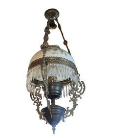 Victorian Hanging Gas Light Converted to