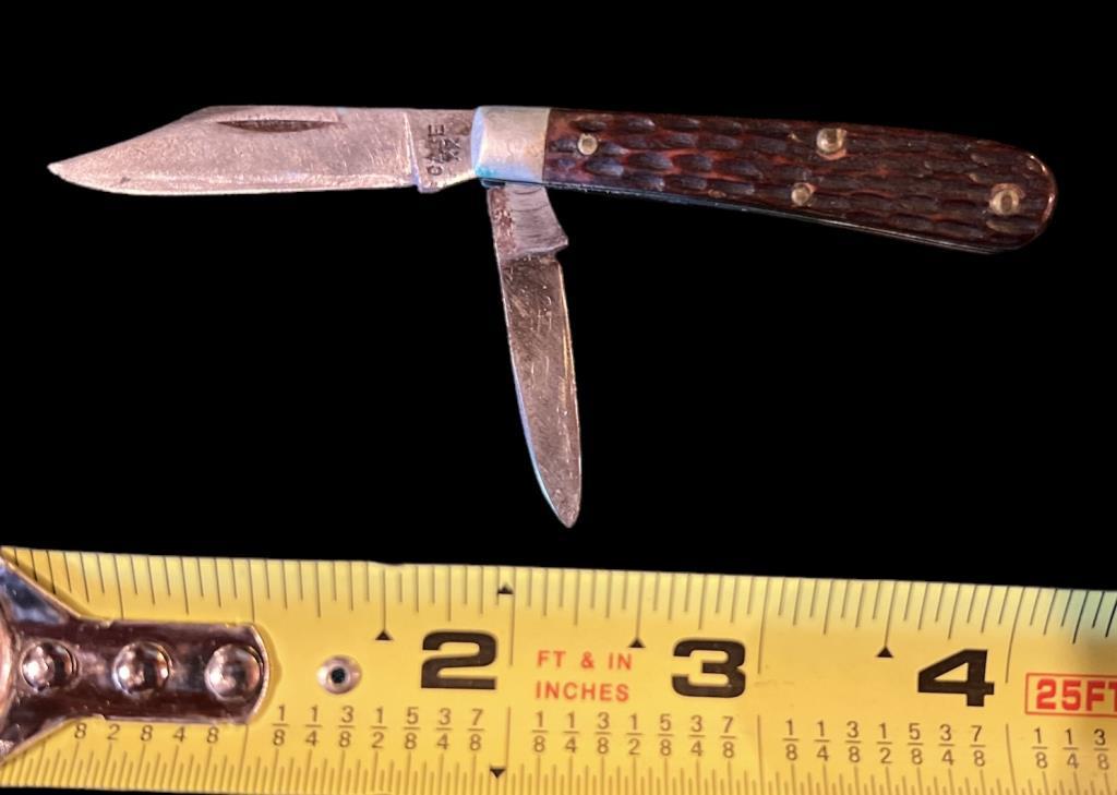 Small Vintage Case Two Blade Pocket Knife