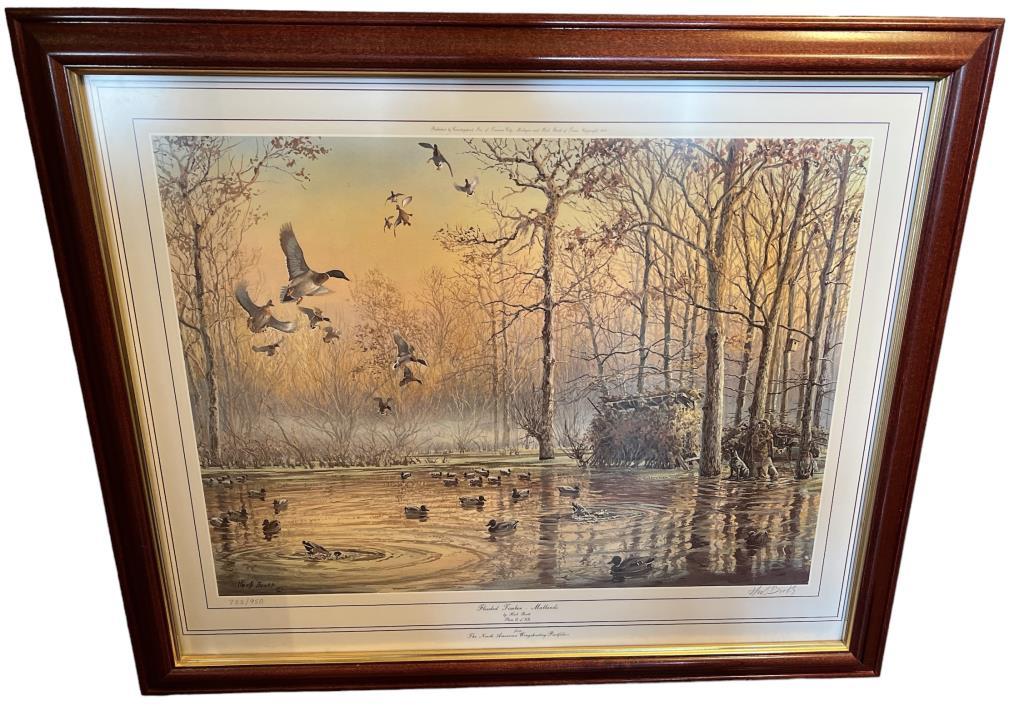 Framed and Matted Limited Edition “Flooded T