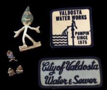 Assorted Vintage Water Works Items