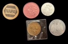 Miscellaneous Tokens and Medallions