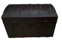 Dome Top Trunk - 30 1/4" x 16 1/2", 18 1/2"