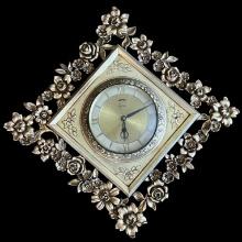 Intake Ornately Framed Syroco Wall Clock