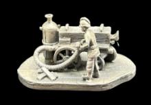 The Tudor Mint Fireman Pewter Figurine