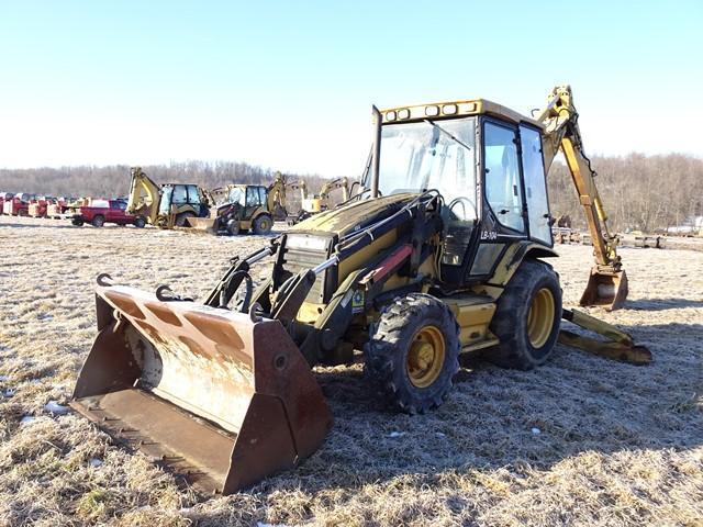 1997 CATERPILLAR Model 426C, 4x4 Tractor Loader Extend-A-Hoe, s/n 1YR00447, powered by Cat diesel