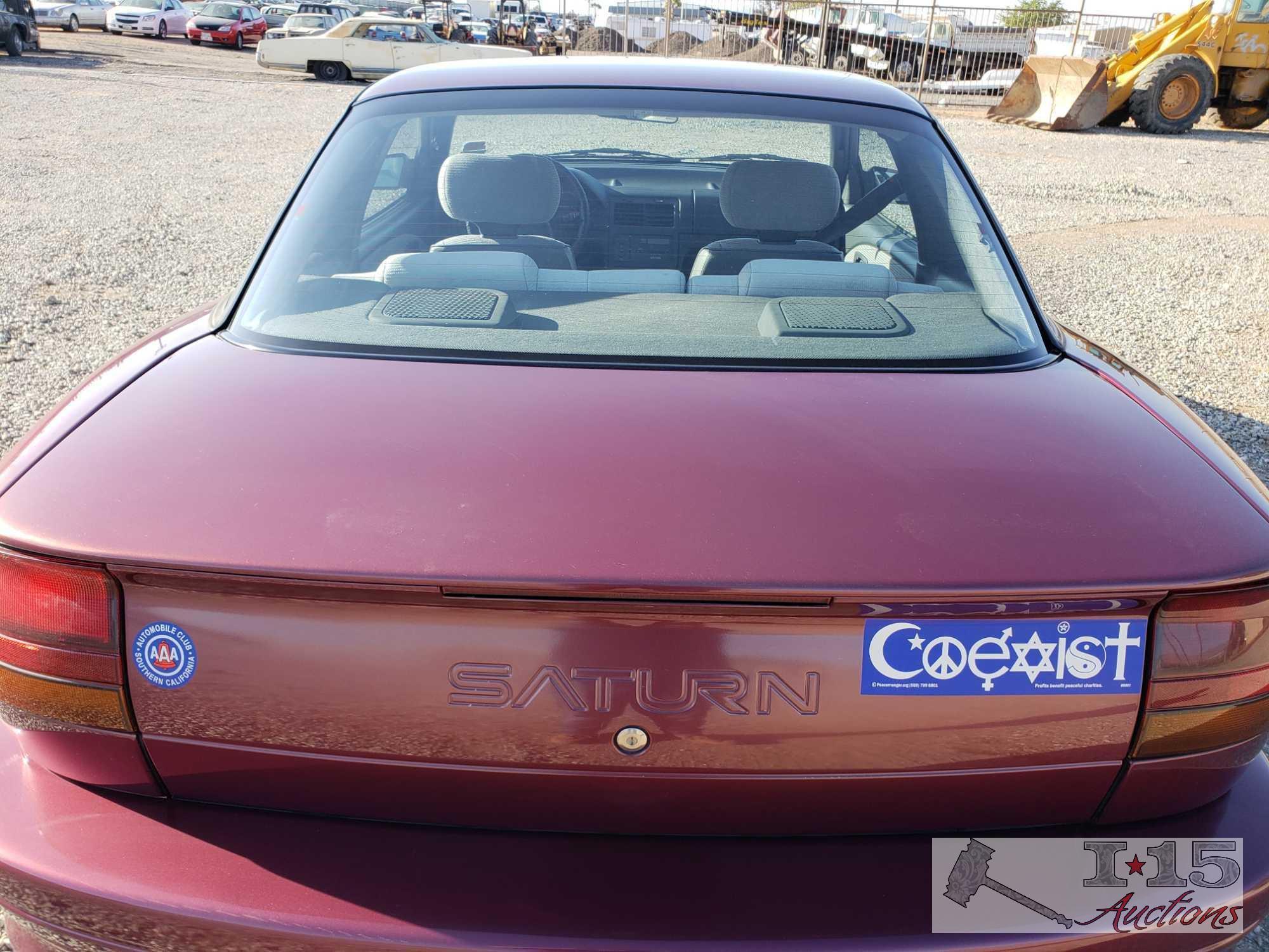 1993 Saturn SC1 2 door coupe (Very clean car inside and out) CURRENT SMOG, CLEAN AUTO REPORT!!!