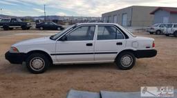 1988 Toyota Corolla DLX White, ONLY 38,XXX MILES!!! CLEAN AUTO REPORT!!!