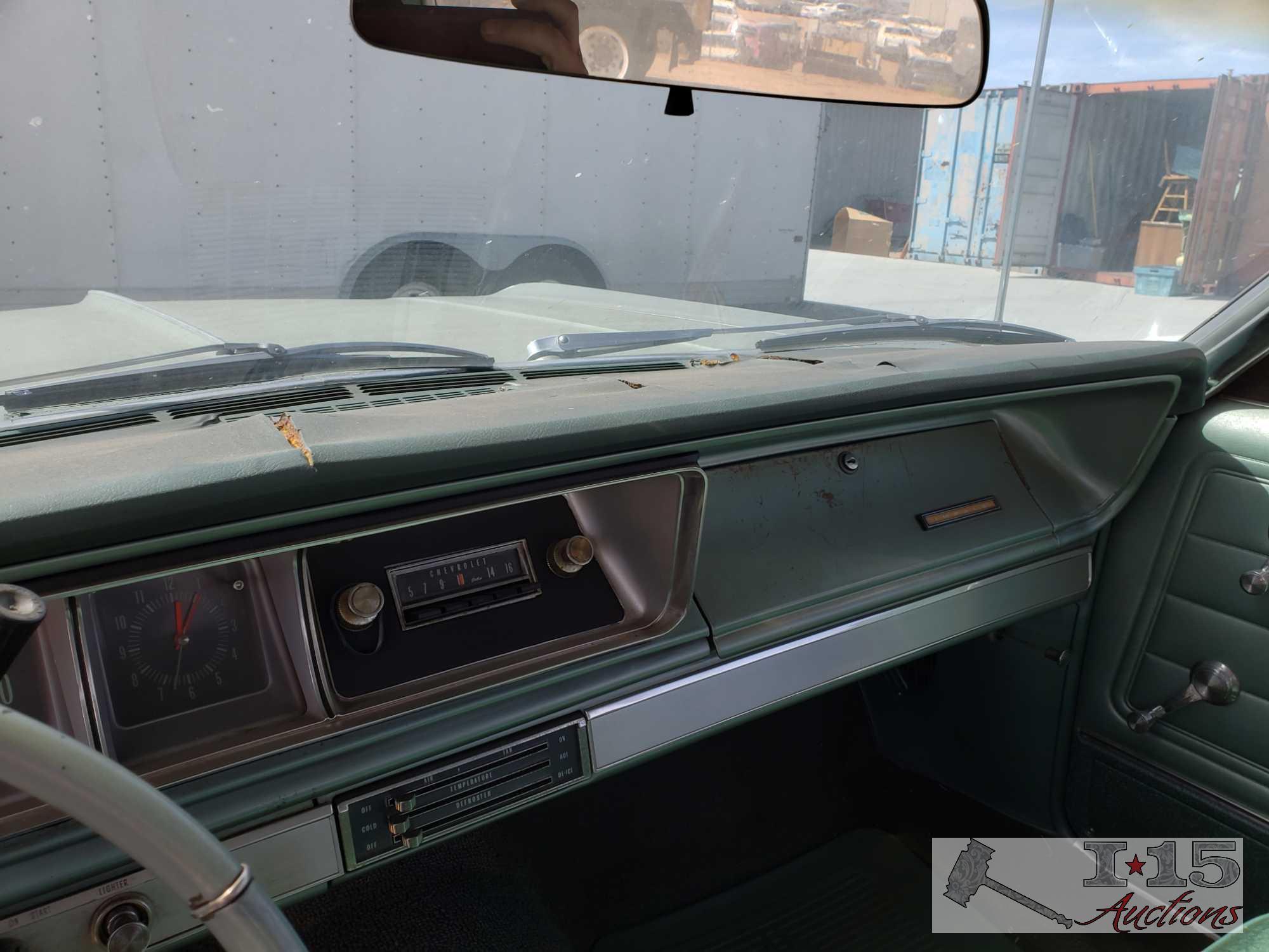 1966 Chevy Impala 4 Door RUNNING CAR