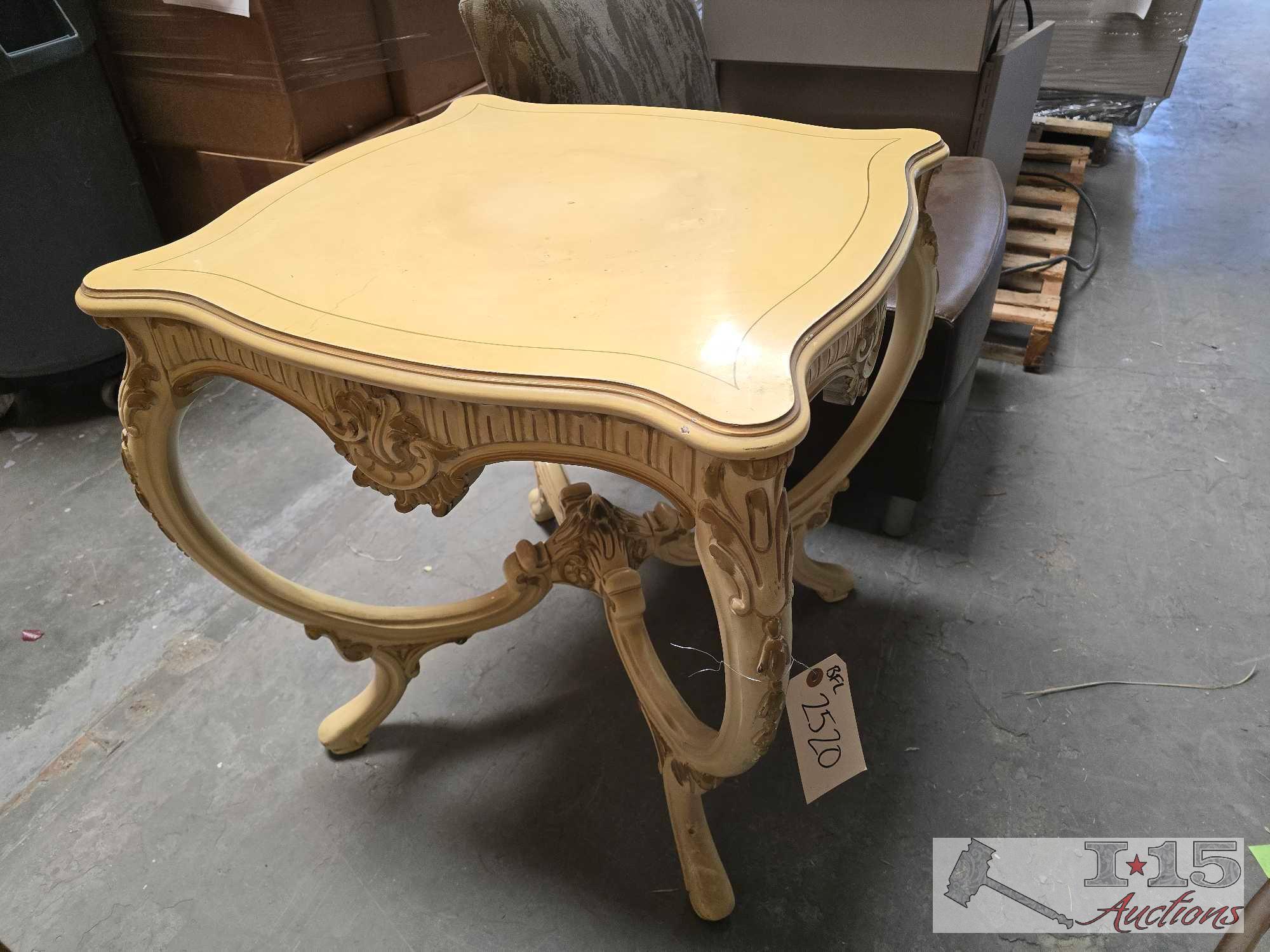 Vintage French Accent Table