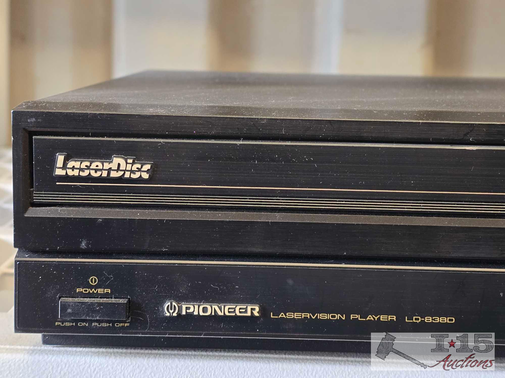 Pioneer Laservisior Player LD-838D