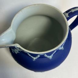 Wedgwood Pottery Cobalt Pitcher Made in England
