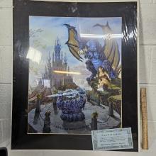 Signed and Numbered “Sword of Solaris” Matted Print