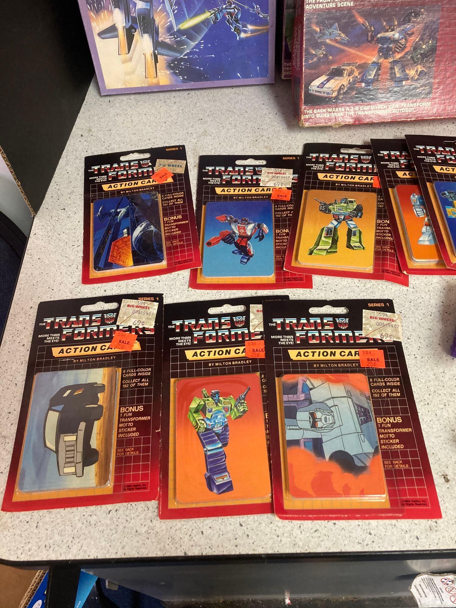 Transformers collectibles see list