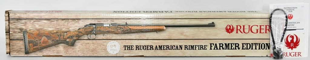 Brand New Ruger American Rimfire Farmer Edition