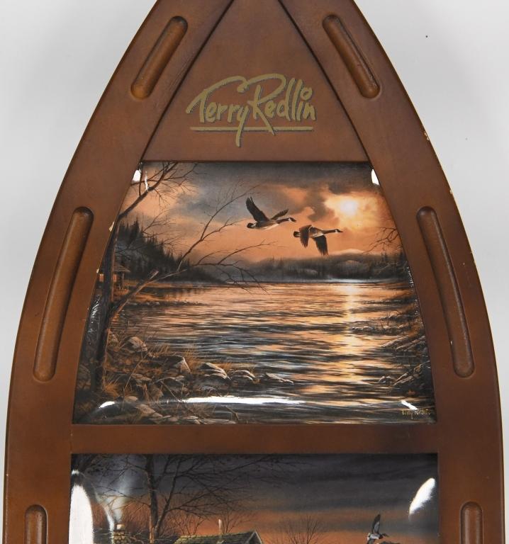 Terry Redlin's Decorative Boat Shape Frame &