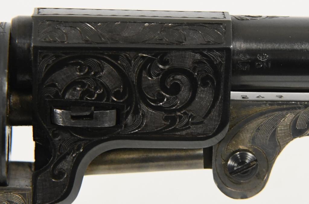 Cased Set of Italian Engraved Colt Revolvers .31