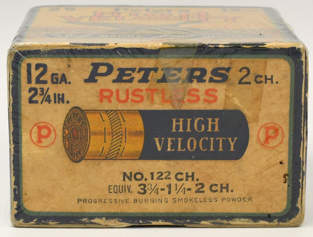 Collector Box Of 25 Rds Peter's HV 12 Ga