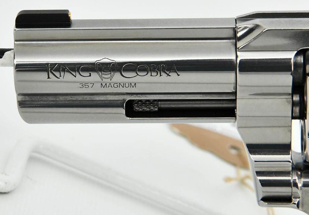 NEW Colt KING COBRA .357 Magnum Stainless