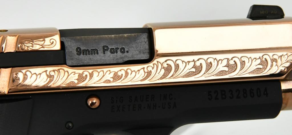 SIG Sauer P938 Rose Gold Semi Auto Pistol 9MM