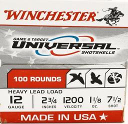 100 Rounds Of Winchester Heavy Load 12 Ga