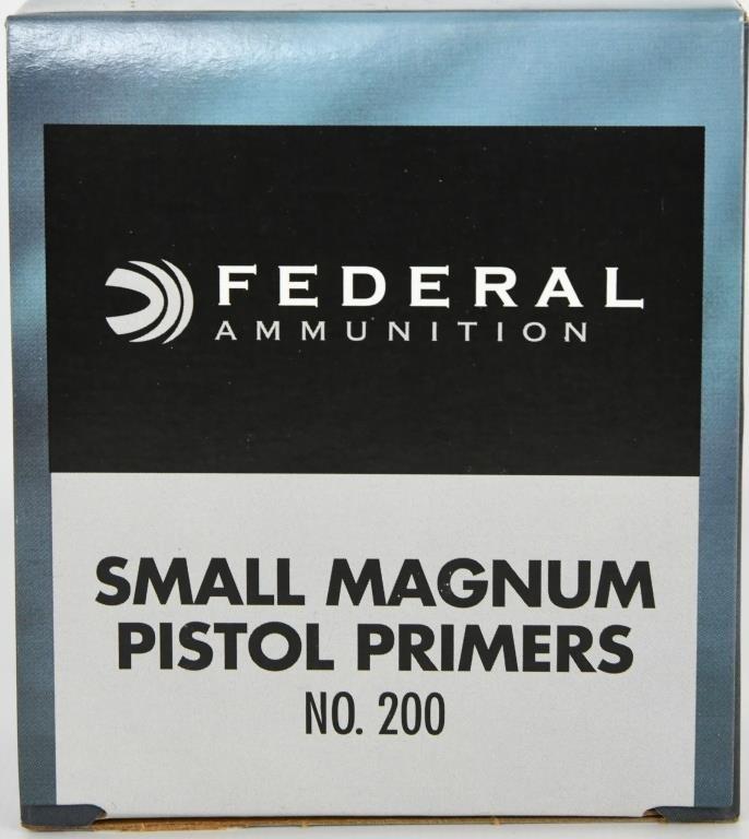 1000 Ct Federal Premium CF Primers Sm Mag Pistol