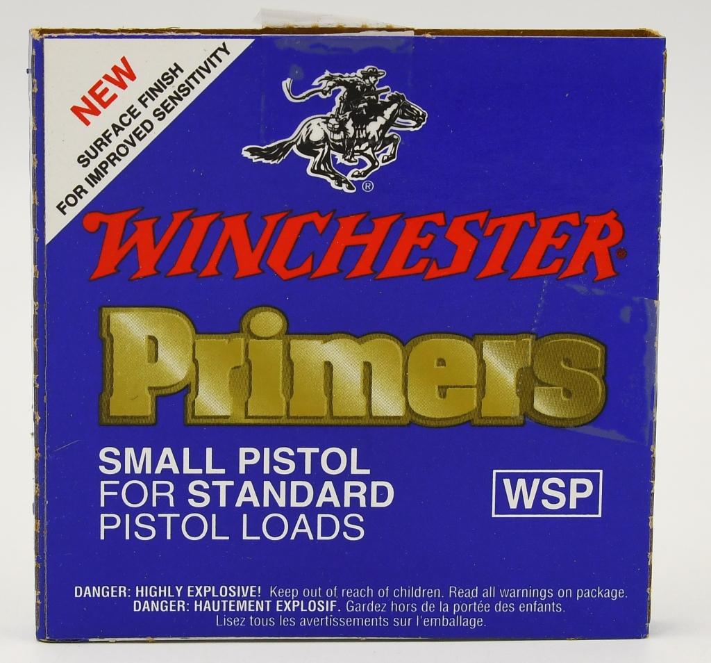 1100 Count Winchester Small Pistol Primers #1-1/2