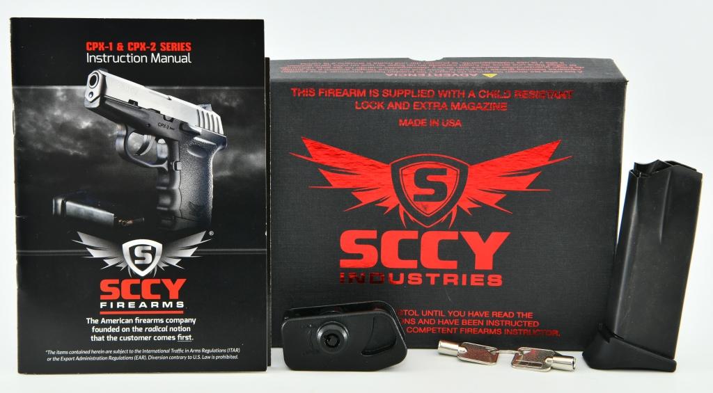 SCCY CPX-2 Semi Auto Pistol 9MM