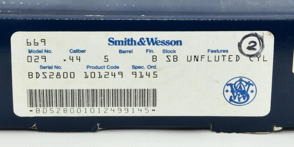 Smith & Wesson Model 29-4 .44 Magnum Unfluted