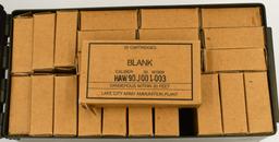 620 Count of M1909 .30 Caliber Blank Cartridges