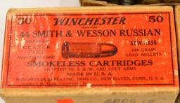 134 Rounds Of Winchester .44 S&W Russian Ammo