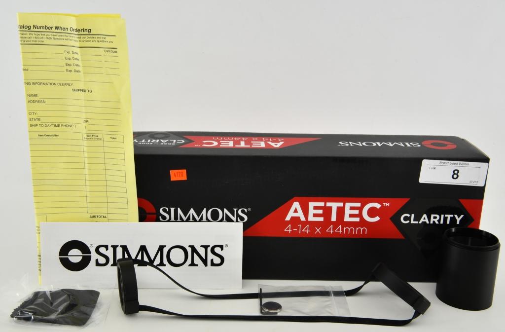 Simmons Aetec 4-14x44mm Riflescope