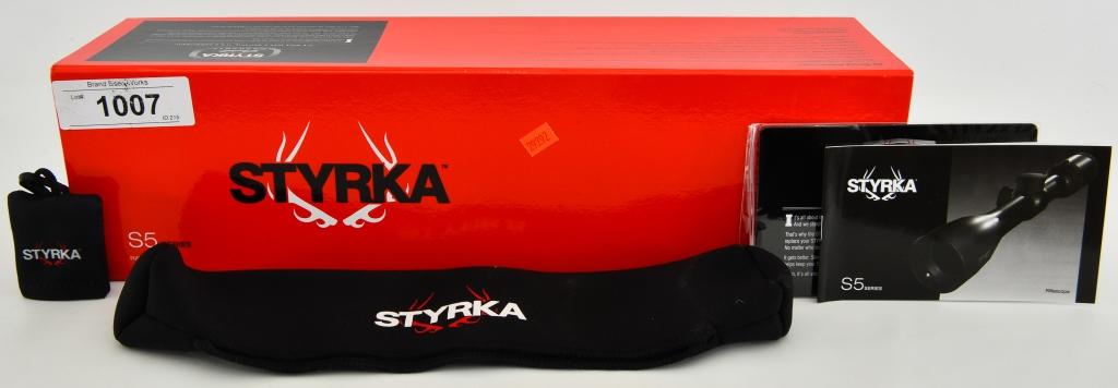 STYRKA S5 Series 3-9x40 Riflescope in box