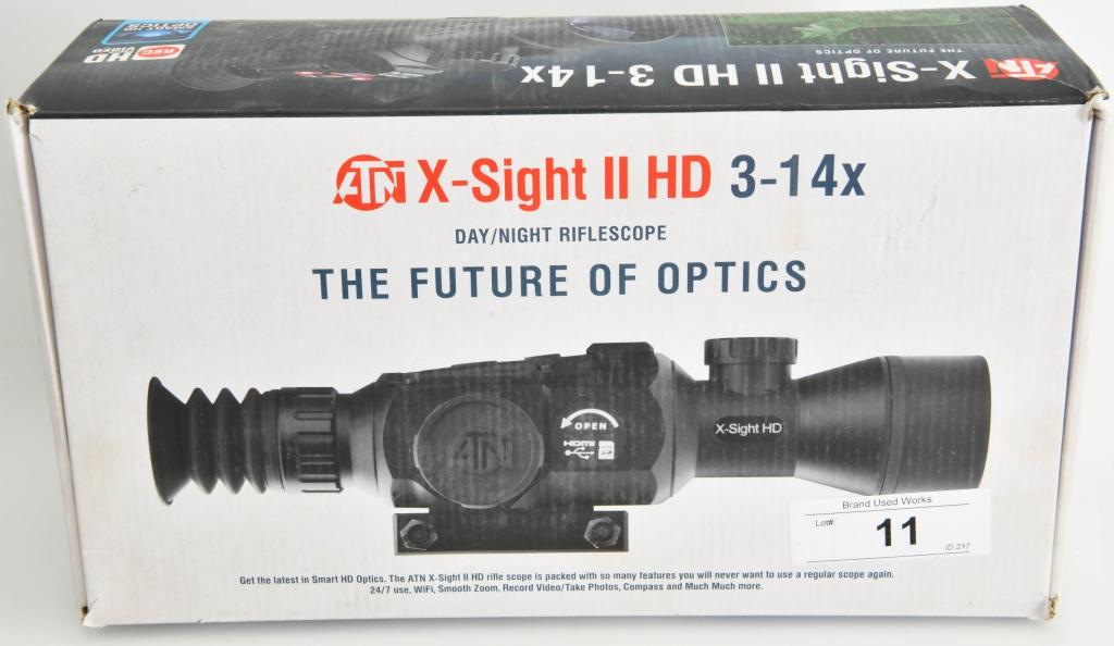 ATN X-Sight II HD 3-14x Day/Night Riflescope