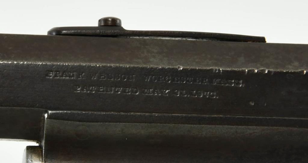 Antique Frank Wesson M1870 Large Frame Pocket