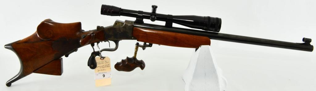 RARE Buchel Meister Schuetzen Rifle .333 Kurz