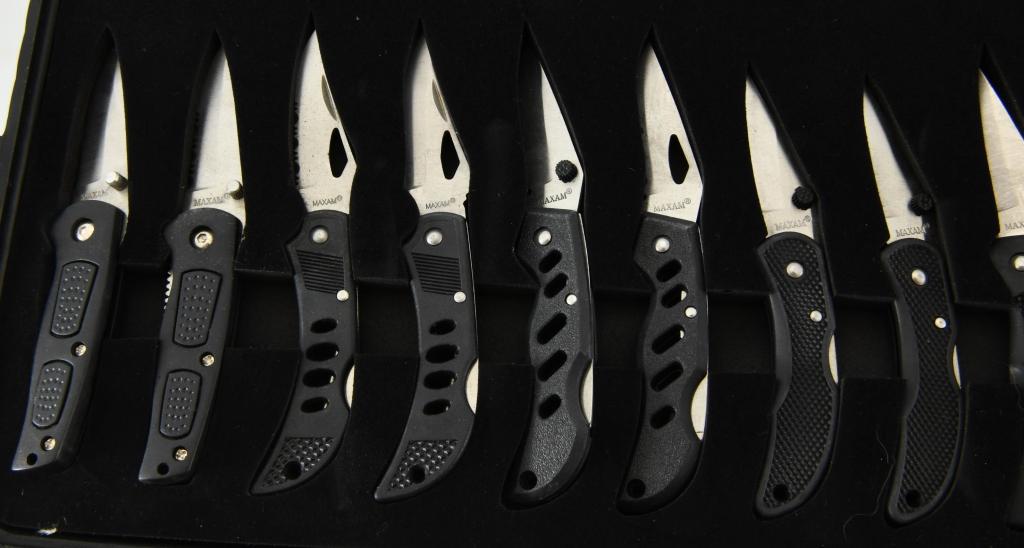 New 50 Piece Maxam Sport Knife Collectors Series