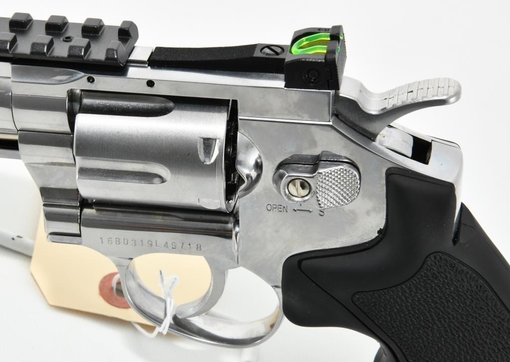 Bear River 4" Chrome BB Gun Exterminator Revolver