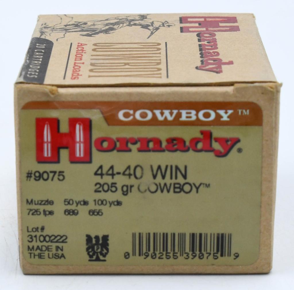 40 Rounds Of Hornady Cowboy .44-40 Win Ammo