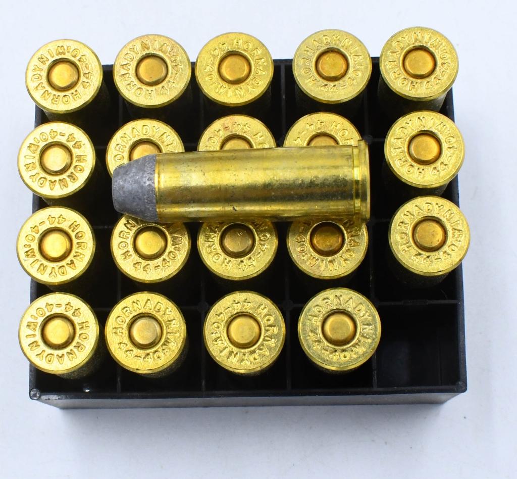 40 Rounds Of Hornady Cowboy .44-40 Win Ammo