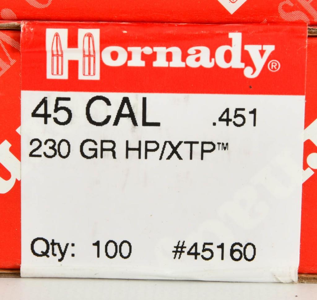 200 Count of Hornady .45 Caliber HP Bullet Tips