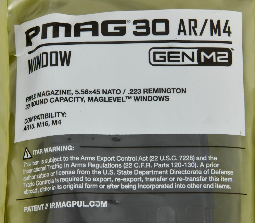5 NIP Magpul MOE Pmag 30 Rd AR/M4 Magazines