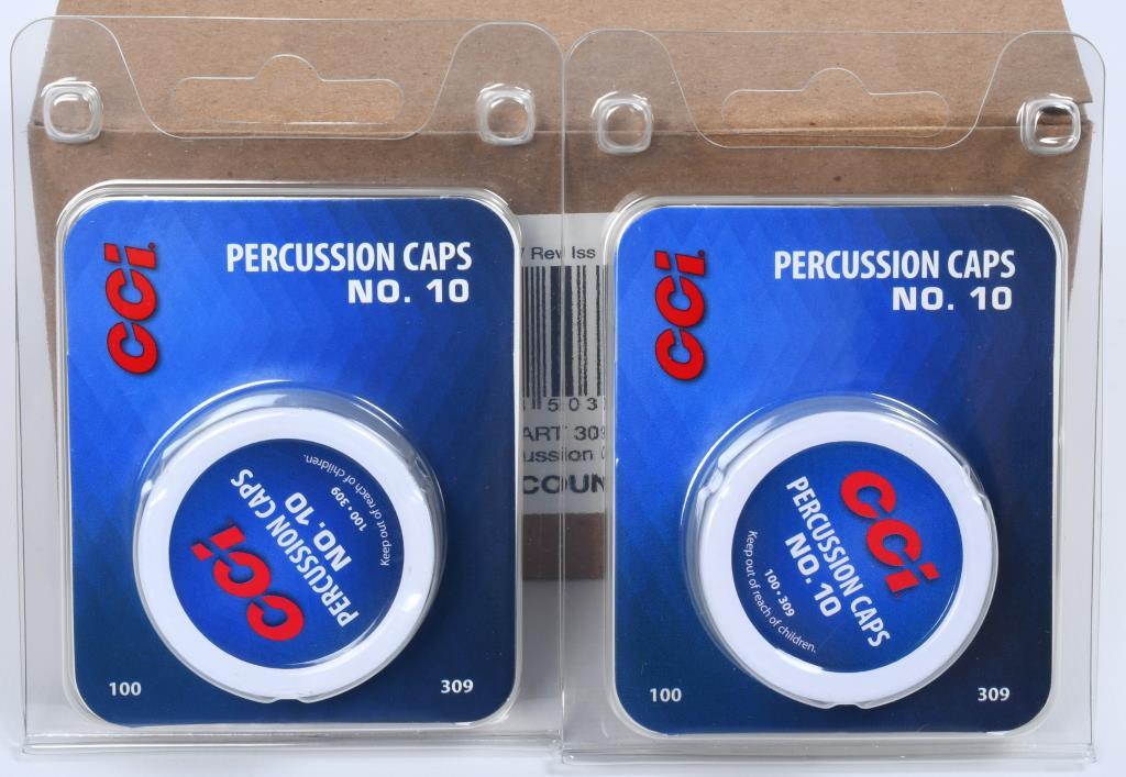 1000 Count of CCI #10 Percussion Caps NIP