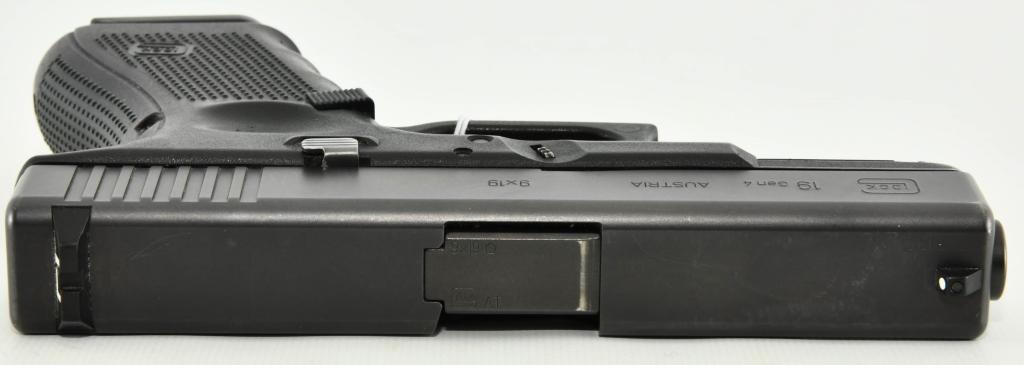 Glock 19 Gen 4 Semi Auto Pistol 9MM