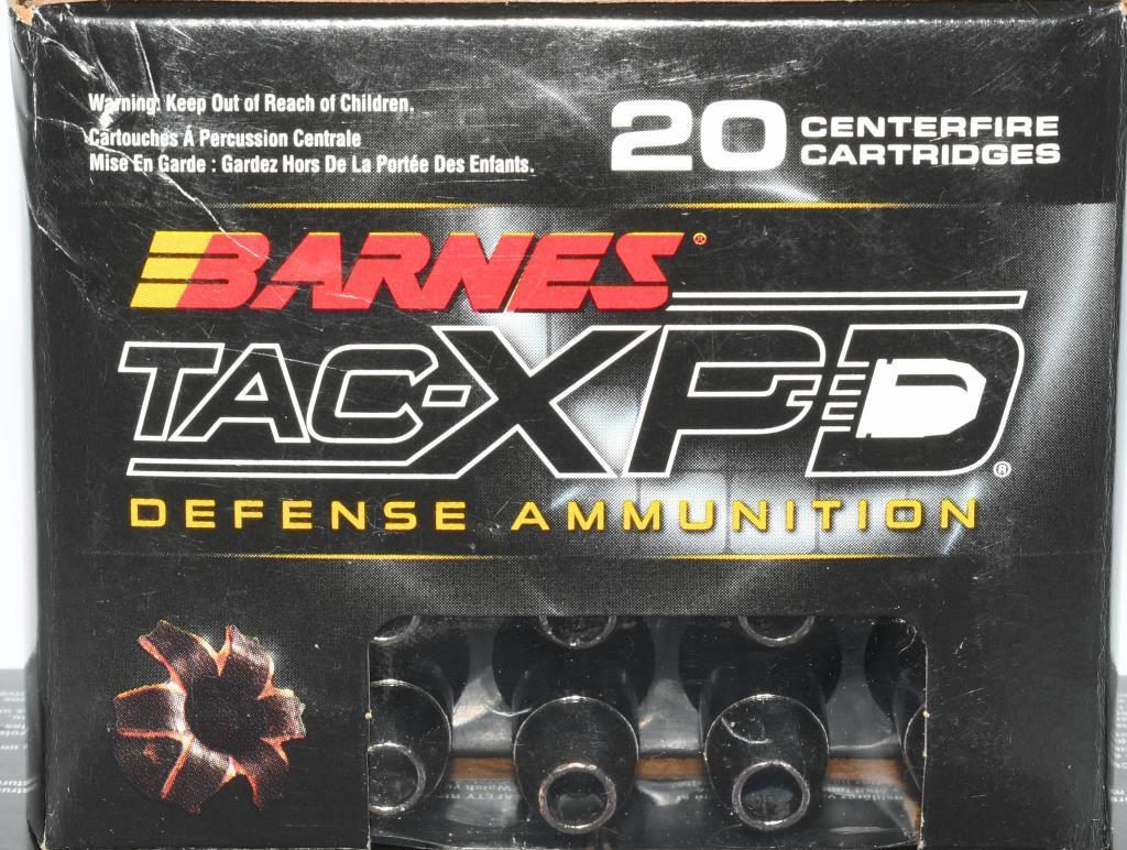 60 Rounds of Barnes .357 Magnum HP Ammunition