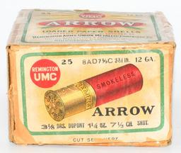 25 Rd Collector Box Of Remington Arrow 12 Gauge
