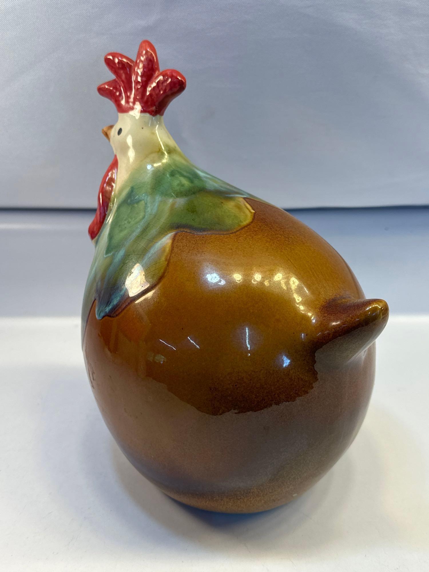 Vintage Ceramic Rooster Figurine