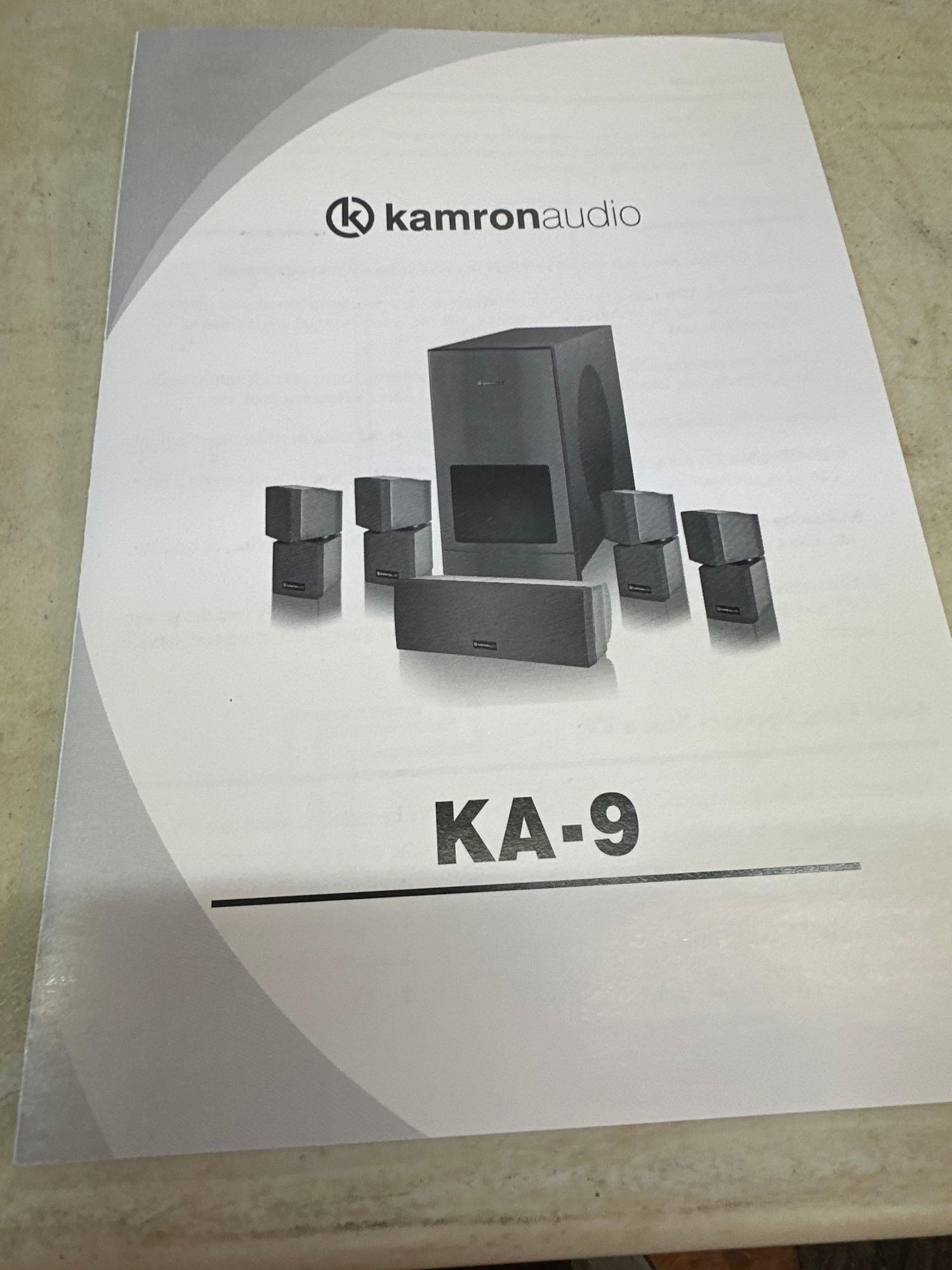New Kamron Audio 5.1 HD Home Theater System KA-9 In Box