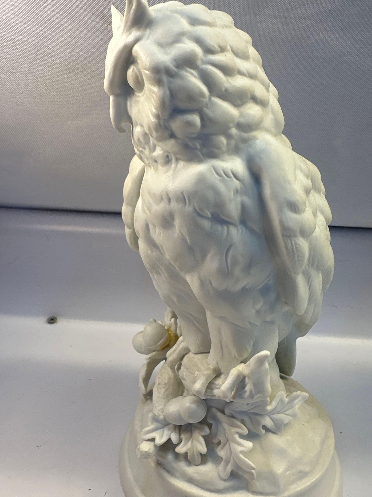 Set of 2 Ceramic Decorative Owls