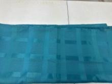 Blue/ Greenish Tablecloth 57 x 102 Inches