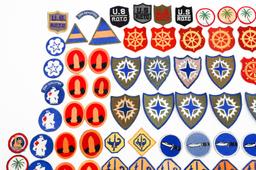WWII - COLD WAR US ARMY KISKA & COMMAND PATCHES
